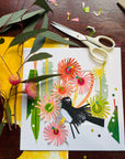 ‘Togetherness’ Beginners Sip and Create - Collage Workshop in Fremantle or Margaret River.