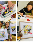 Children's Collage Workshop: Birds and Botanical.