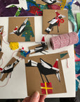 Flora & Fauna, Collage Xmas Workshops.