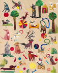Children's Collage Workshop: Piles of Pooches