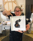 Hello Gorgeous RED TAILED BLACK COCKATOO workshop.