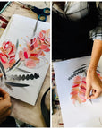 Beginners Botanical Collage Full Day Retreat.