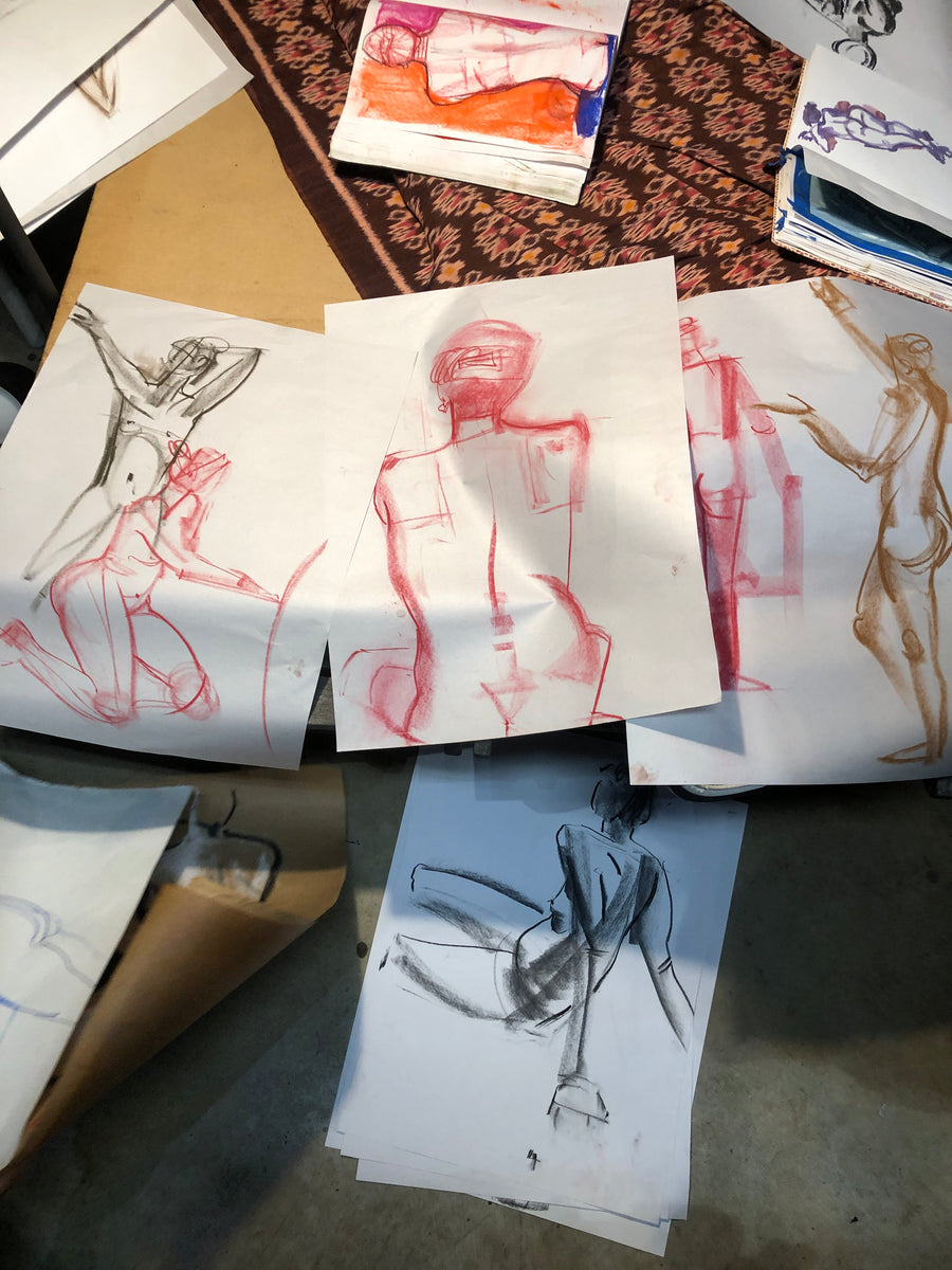 Beginners Class/ Life Drawing Group -  TUESDAYS 5.30 - 7.30