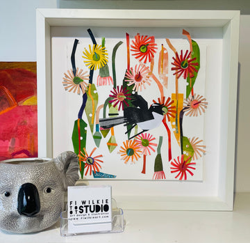 ‘Togetherness’ Beginners  Sip and Create - Collage Workshop in Fremantle or Margaret River.