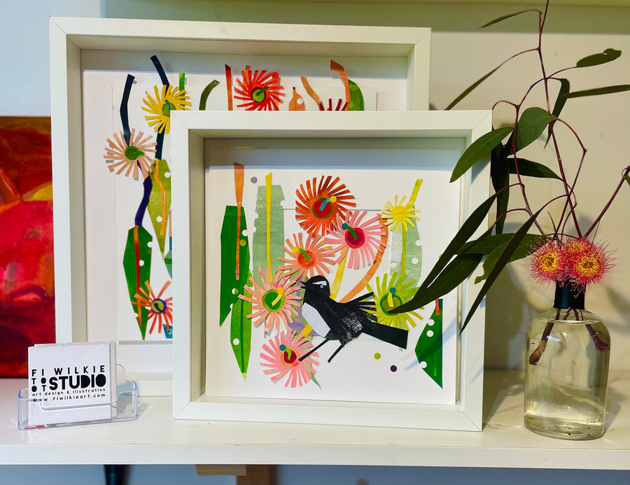 ‘Togetherness’ Beginners  Sip and Create - Collage Workshop in Fremantle or Margaret River.