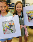 Children's Collage Workshop: Birds and Botanical.