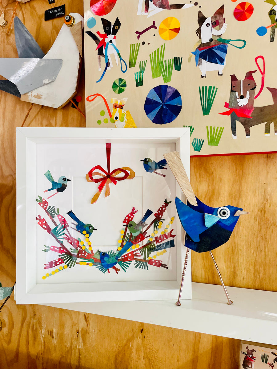 Flora & Fauna, Collage Xmas Workshops.