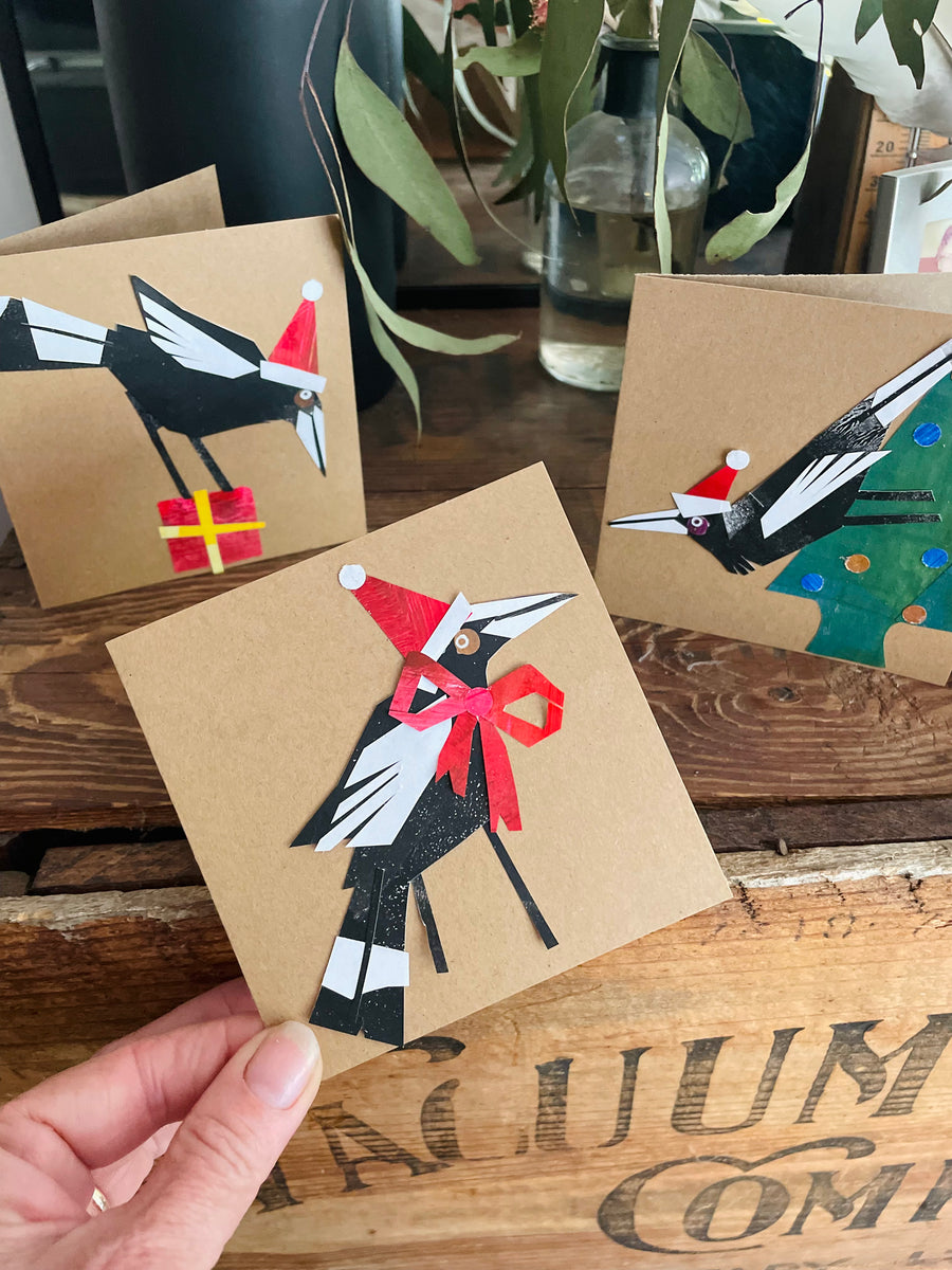 Flora & Fauna, Collage Xmas Workshops.